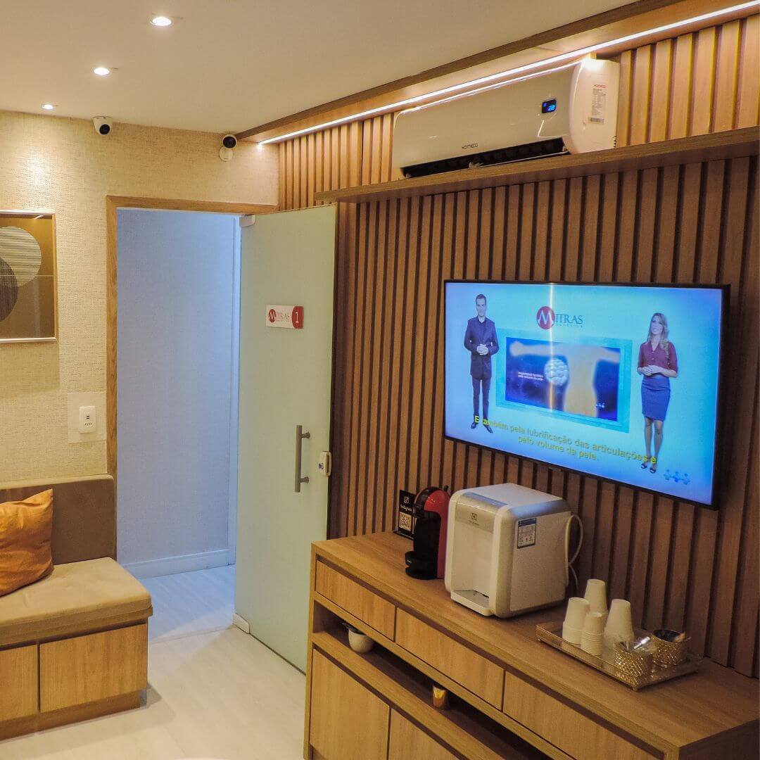 Sala de Recepção Mitras Estética